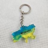 Брелок из смолы "Украина", ручная работа. С15522 С15522 фото