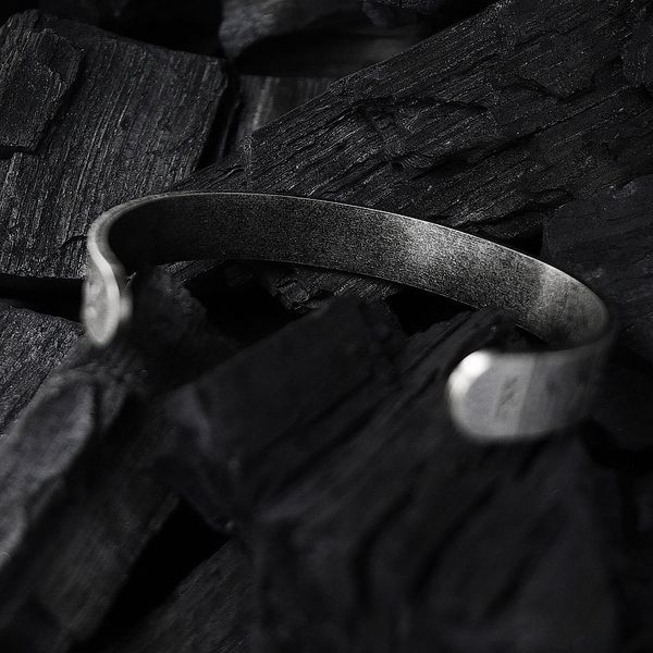 Браслет из сталі "Руни вікінгів". С15939 С15939 фото