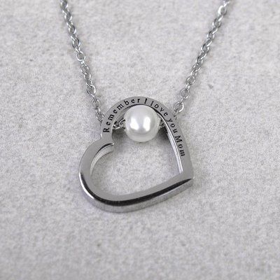 Кулон женский, цепочка "I LOVE YOU". С13096 С13096 фото