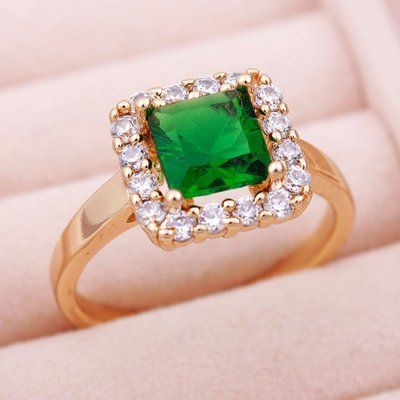 Каблучка Xuping позолота 18К. С12231 С12231#16 фото
