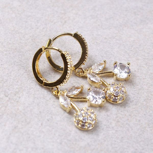 Жіночі сережки гвоздики "Ягоди". С13422 С13422 фото