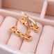 Серьги Xuping "Бесконечность" позолота 18К. С12101 С12101 фото 5