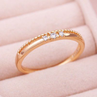 Каблучка Xuping позолота 18К. С12237 С12237#16 фото