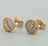 Серьги гвоздики Xuping, позолота 18K. С15876 С15876 фото